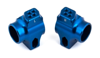 Picture of Team Associated B6/B6D Factory Team Aluminum Rear Hub Set (Blue)