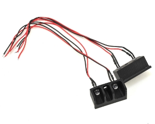 Picture of Scale By Chris Cherokee Glue In Tail Light Buckets w/LED Lights (Axial Cherokee)