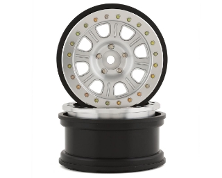 Picture of SSD RC 2.9” Bouncer Beadlock Wheels (Silver) (2)