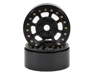 Picture of SSD RC Trail 1.9 Steel Beadlock Crawler Wheels (Black) (2)