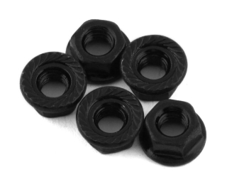 Picture of RC4WD 4mm Low Profile Flanged Lock Nut (Black) (5)