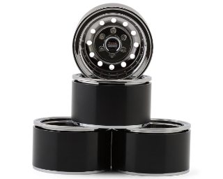 Picture of RC4WD American Racing 1.9" Outlaw II Deep Dish Beadlock Wheels (Chrome) (4)