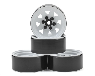 Picture of RC4WD 6 Lug Wagon 1.9" Stamped Beadlock Steel Wheel (White) (4)
