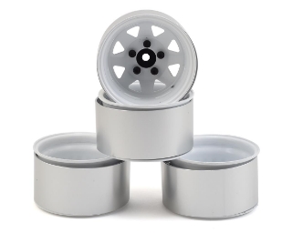 Picture of RC4WD 5 Lug Deep Dish Wagon 1.9" Steel Stamped Beadlock Wheels (White)