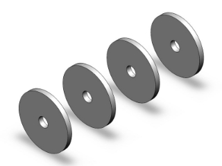 Picture of Jeep Grand Cherokee Control Arm Spacer Kit 1999-2004 WJ Clayton Off Road