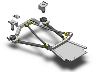 Picture of Jeep Cherokee Rear Long Arm Coil Conversion Kit 1984-2001 XJ Clayton Off Road