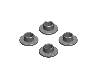 Picture of MIP Bypass1 1/8 Stop Washers (Mugen/AE/Kyosho) (4)