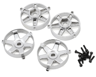 Picture of Team Associated Factory Team® Adjustable Wheel Face Plate (Silver) (4) (Inner)