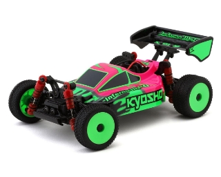 Picture of Kyosho MB-010 Mini-Z Inferno MP9 Electric 4WD Micro Buggy Readyset (Pink/Green)