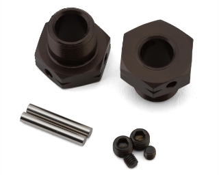 Picture of Kyosho MP10 TKI2 17mm Wide Wheel Hubs (Gunmetal) (2)