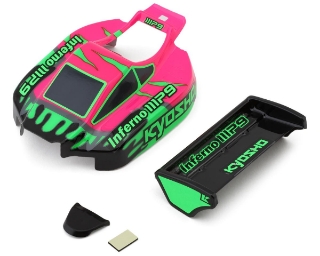Picture of Kyosho Mini-Z MP9 TKI3 Inferno Body Set (Pink/Green)