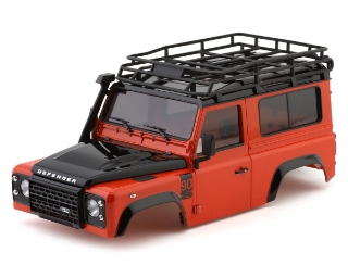 Picture of Kyosho Mini-Z MX-01 Land Rover Defender 90 Pre-Painted Body Set (Orange/Black)