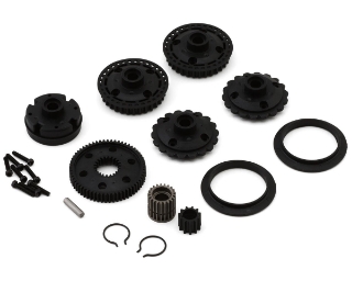 Picture of Kyosho Optima Differential Gear Case & Pulley Set