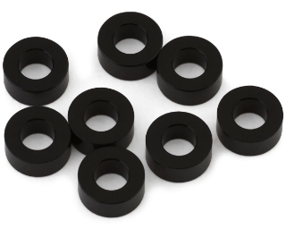 Picture of Yokomo 3x6x2.5mm Aluminum Shim (Black) (8)