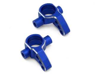Picture of Yokomo RD/SD Aluminum Light Weight Steering Blocks (Blue) (2) (0°)