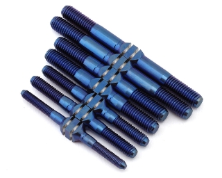 Picture of J&T Bearing Co. Agama N1 Titanium "Milled'' Turnbuckles (Blue)