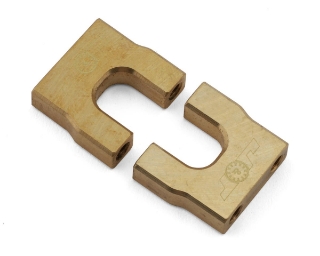 Picture of J&T Bearing Co. Custom Works Brass Servo Mounts Set (Gold) (15g)