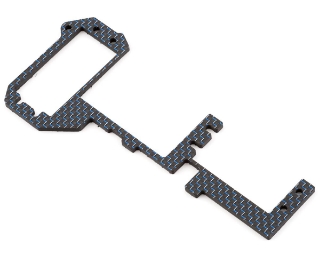 Picture of J&T Bearing Co. D819 "Silk Weave" Carbon Fiber Radio Tray Stiffener (Blue)