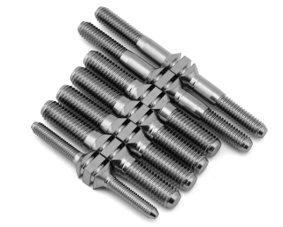 Picture of J&T Bearing Co. Kyosho MP10 TKi3 Titanium "Milled'' Turnbuckles (Natural)