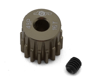 Picture of J&T Bearing Co. Lightweight Hard Anodized 48P Aluminum Pinion Gear (16T)