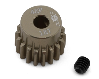 Picture of J&T Bearing Co. Lightweight Hard Anodized 48P Aluminum Pinion Gear (18T)