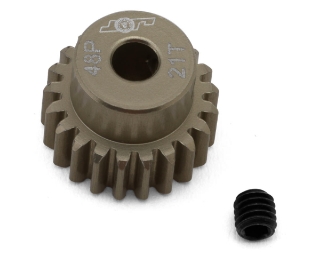 Picture of J&T Bearing Co. Lightweight Hard Anodized 48P Aluminum Pinion Gear (21T)