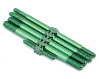 Picture of J&T Bearing Co. Sworkz S35-T2 Titanium "Milled'' Turnbuckles (Green)