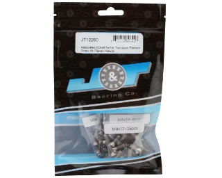 Picture of J&T Bearing Co. Team Associated RC8B4.1e Flat Top Upper Titanium Screw Kit