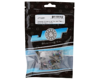 Picture of J&T Bearing Co. Team Associated RC8B4.1e Flat Top Upper Titanium Screw Kit