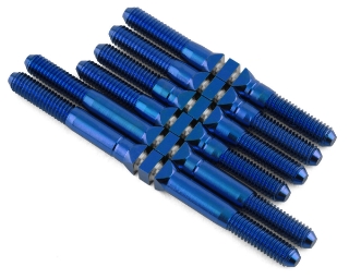 Picture of J&T Bearing Co. Tekno EB410.2 Titanium "Milled'' XD Turnbuckle Kit (Blue)