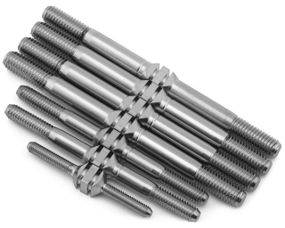 Picture of J&T Bearing Co. Tekno NB48/EB48 2.2 Titanium "Milled'' Turnbuckles (Natural) (7)
