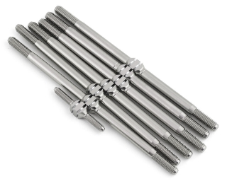 Picture of J&T Bearing Co. TLR 8IGHT-XT Titanium "Milled" Turnbuckle (Natural)