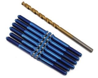 Picture of J&T Bearing Co. XRAY XB2 '23 Titanium "Milled'' XD Turnbuckles (Blue)