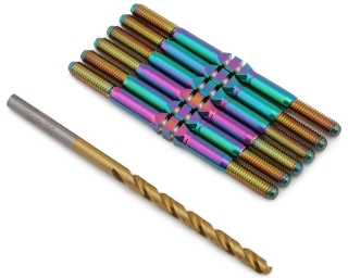 Picture of J&T Bearing Co. XRAY XB2 '25 Titanium "Milled" XD Turnbuckles (Oil Slick)