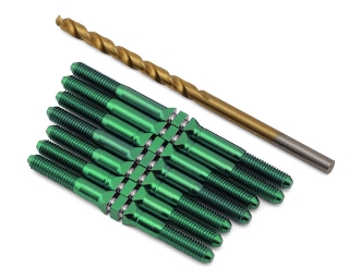 Picture of J&T Bearing Co. XRAY XB4 '23 Titanium "Milled'' XD Turnbuckles (Green)
