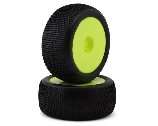 Picture of TZO Tires 202 1/8 Truggy Non-Glued Tire Set (Yellow) (2) (Ultra Soft)