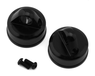 Picture of HongNor X5B 16mm Aluminum Aeration Shock Caps (Black) (2)