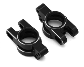Picture of HongNor X5B Aluminum Rear Hubs (Black) (2)
