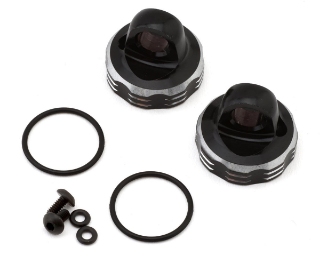 Picture of Yokomo SO2.0/MO2.0 13mm Aluminum Shock Caps (Black) (2)