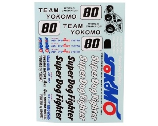 Picture of Yokomo 870C Super Dog Fighter Decal Sheet