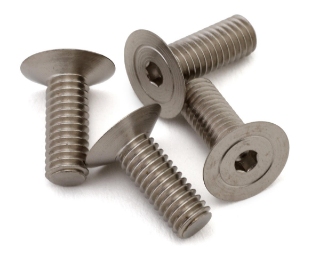 Picture of Yokomo MS2.0 Precision Steel Flat Head Socket Screws (4) (120°) (3x8mm)