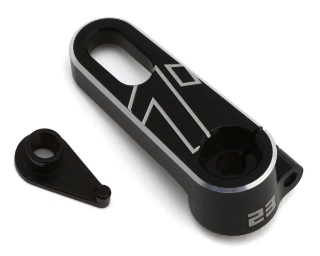 Picture of 1UP Racing Aluminum HD Adjustable Servo Horn (Black) (15-19mm)