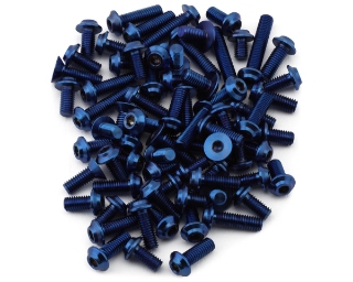 Picture of 1UP Racing Schumacher Mi9 Pro Duty Titanium Upper Screw Set (Blue)