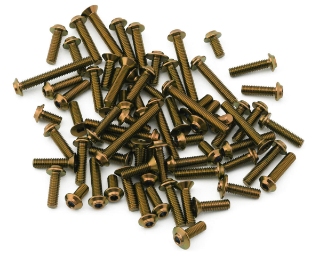 Picture of 1UP Racing Mugen MSB1 Pro Duty Titanium Upper Screw Set (Bronze)