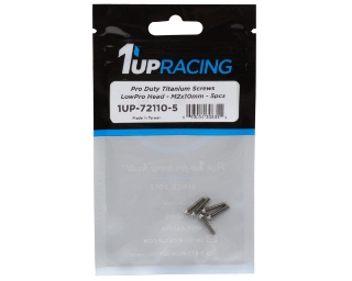 Picture of 1UP Racing Titanium Pro Duty LowPro Head Screws (5) (2x10mm)