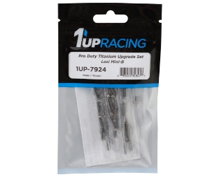 Picture of 1UP Racing Losi Mini-B Pro Duty Titanium Upgrade Set (Silver)