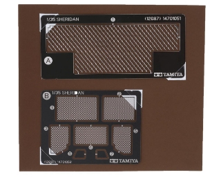 Picture of Tamiya U.S. M551 Sheridan 1/35 Metal Gun Barrel & Grille Set