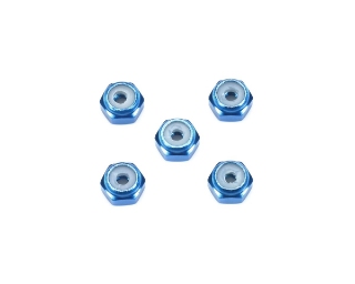 Picture of Tamiya JR 2mm Aluminum Lock Nut (Blue) (5)