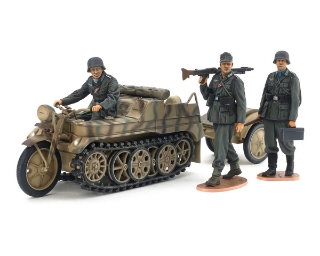 Picture of Tamiya German Sd.Kfz.2 Kettenkraftrad 1/35 Model Kit (Mid Production)