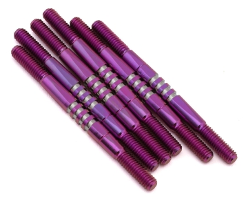 Picture of JConcepts RC10 B7/B7D Fin Titanium Turnbuckle Set (Purple) (6)
